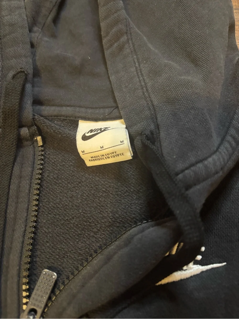 Nike Kids Black Zip-Up Hoodie Jacket